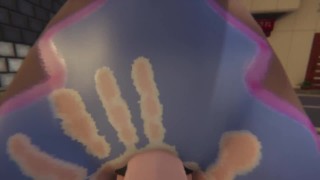 Overwatch: Futa D.Va having fun before the match | Taker POV